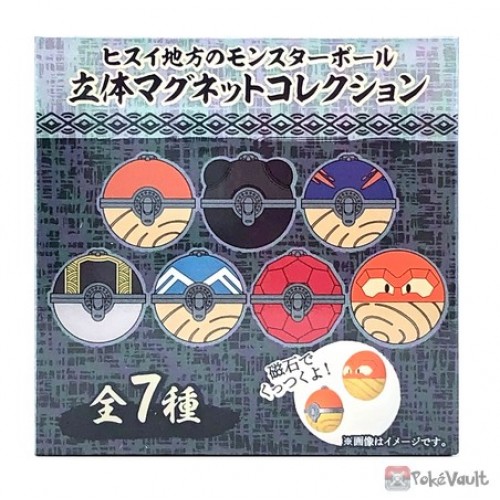 Pokemon Center 2022 HISUI DAYS Hisui Poke Ball Magnet Hisuian