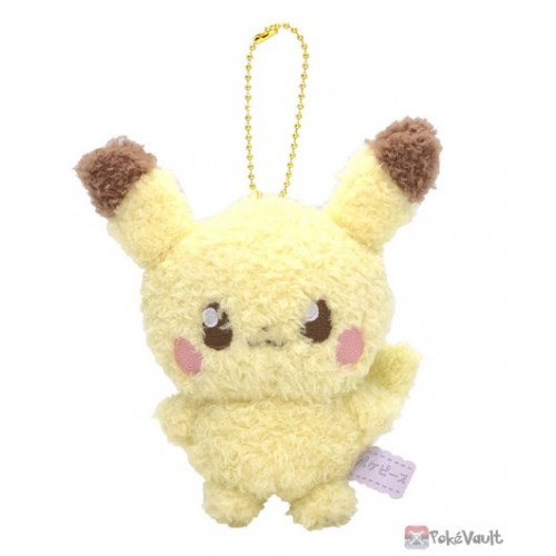 Pokemon 2022 Pikachu Takara Tomy Poke Peace Mascot Plush Keychain