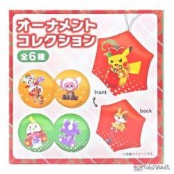 Pokemon Center 2022 Sprigatito Dedenne Christmas Toy Factory Plush Ornament #2