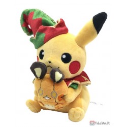Pokemon Center 2022 Pikachu Dedenne Robot Christmas Toy Factory Plush Toy