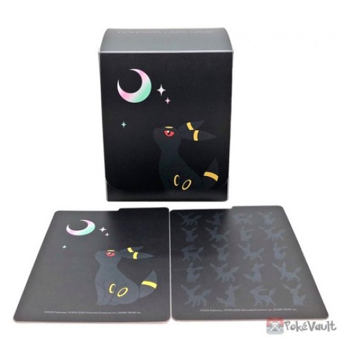 Pokemon Center 2022 Umbreon Moonlight Card Deck Storage Box