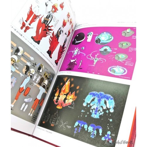 Lot 7 Pokemon Art Book Artbook set Pokemon Center Japanese