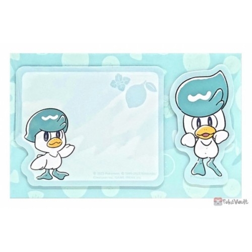 Pokemon Center 2022 Quaxly Die Cut Post It Notes