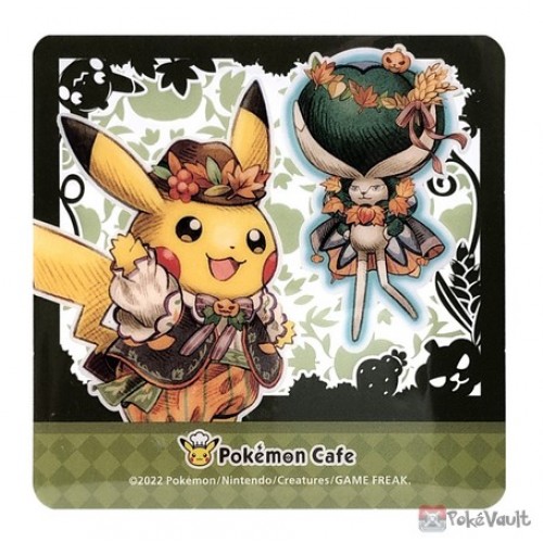 Pokemon Cafe 2022 Pikachu Calyrex Halloween Harvest Festival Clear ...