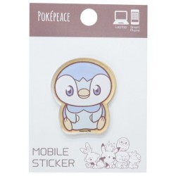 Pokemon 2022 Piplup Poke Peace Mobile Phone Acrylic Plastic Sticker