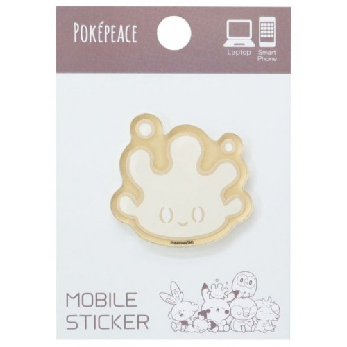 Pokemon 2022 Milcery Poke Peace Mobile Phone Acrylic Plastic Sticker