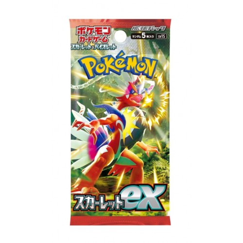 Pokemon 2023 SV1S Scarlet EX Series Booster Pack