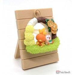 Pokemon 2023 Torchic Rowlet Re-Ment Happiness Wreath Collection #2 Figure