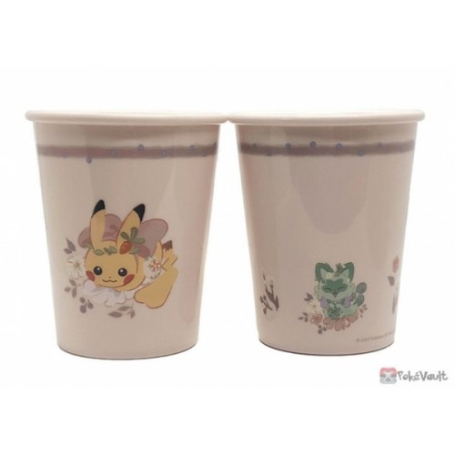 Pokemon Center 2023 Pikachu's Easter Egg Hunt Set Of 2 Plastic Cups