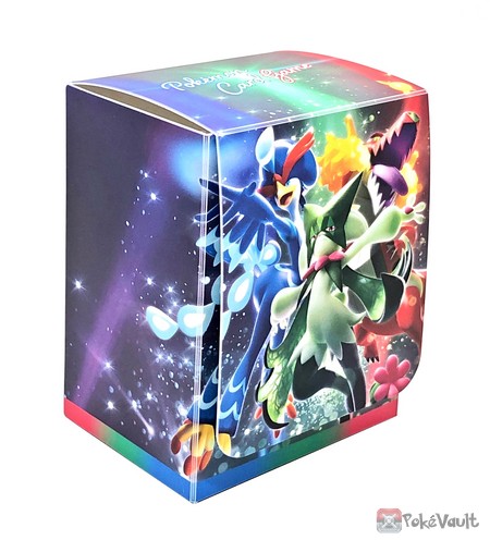 Pokemon Center 2023 Meowscarada Skeledirge Quaquaval Card Deck Storage Box