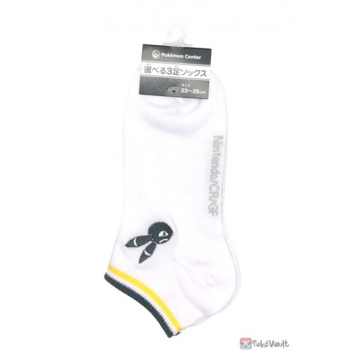 Pokemon Center 2023 Umbreon Embroidered Adult Short Socks (Size 23-25cm)