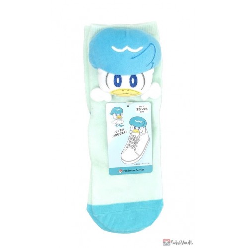 Pokemon Center 2023 Quaxly Mascot Plush Adult Short Socks (Size 23-25cm)
