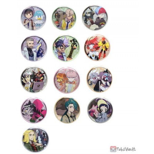 Pokemon Button Pin Set (x8), Pokemon