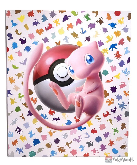 Pokemon Center 2023 Mew Pokemon Card 151 4 Ring Hardcover Large Card Binder