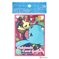 Pokemon Center 2025 Mimikyu Wobbuffet Set Of 64 Deck Sleeves