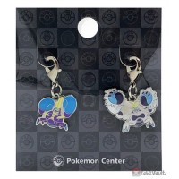 Pokemon Center 2025 Crabrawler Crabominable Set of 2 Metal Charms