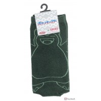 Pokemon Center 2025 Snorlax Adult High Socks Size 2325cm