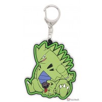 Pokemon Center 2025 Tyranitar Larvitar CAVE DWELLER Rubber Keychain