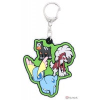 Pokemon Center 2025 Amaura Lycanroc Houndour CAVE DWELLER Rubber Keychain