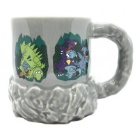 Pokemon Center 2025 Tyranitar Garchom Aggron CAVE DWELLER Porcelain Mug