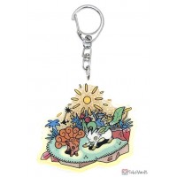 Pokemon Center 2025 Leafeon Vulpix OTENKI TEAM Acrylic Shaka Shaka Keychain 4