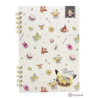 Pokemon Center 2025 Pokemon Cafe amp Pikachu Sweets Small Spiral Notebook