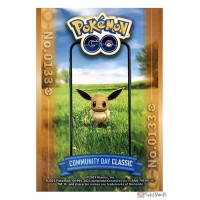 Pokemon Center 2025 Eevee Pokemon GO Community Day Sticker