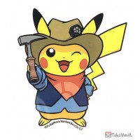 Pokemon 2021 Pikachu Pokemon Fossil Museum Sticker Winking Version