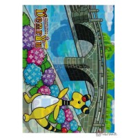 Pokemon 2025 Ampharos Nagasaki Local Acts File Folder Megane Bridge Version