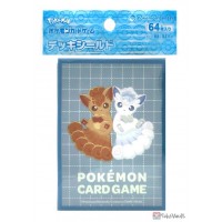 Pokemon Center 2025 Vulpix Alolan Vulpix Two Of A Kind Set Of 64 Deck Sleeves