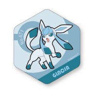 Pokemon 2025 Glaceon Honeycomb Acrylic Magnet Big Vol 3