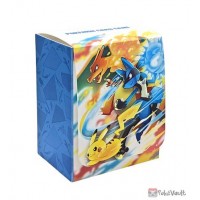 Pokemon Center 2022 Charizard Lucario Battle Start Card Deck Storage Box
