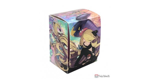 Pokemon Center 2022 Cynthia's Rise Glossy Card Deck Storage Box