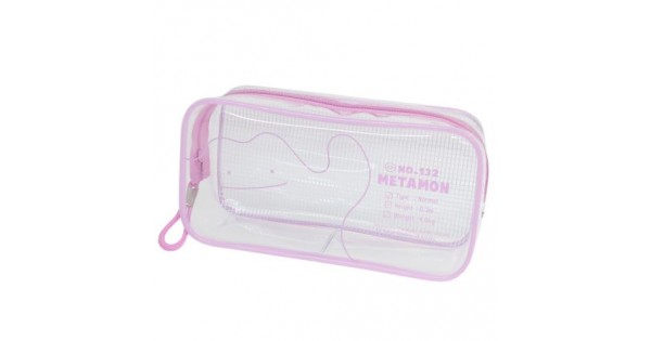 Pokemon 2021 Ditto Clear Plastic Pouch