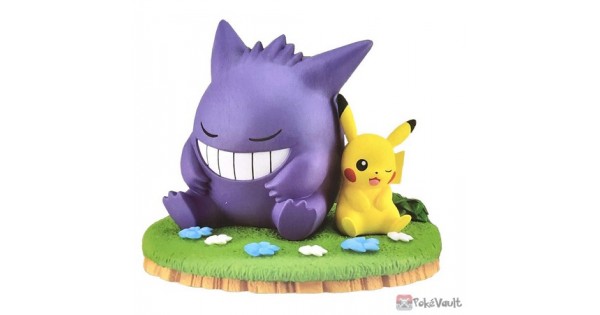 Pokemon 2022 Gengar Pikachu Bandai Relaxation Time Figure