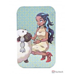 Pokemon Center 2021 Nessa Wooloo Trainers Off Shot Candy Collector Tin