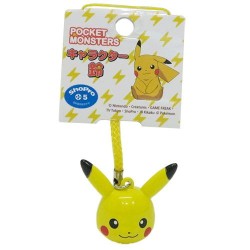 Pokemon 2017 Pikachu Mobile Phone Strap Bell Charm (Version #1 Smile)