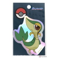 Pokemon Center 2025 Snivy Silver Holo Sticker