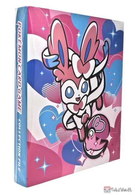 Pokemon Center 2021 Sylveon Ball Freak 4 Ring Hardcover Large Card Binder