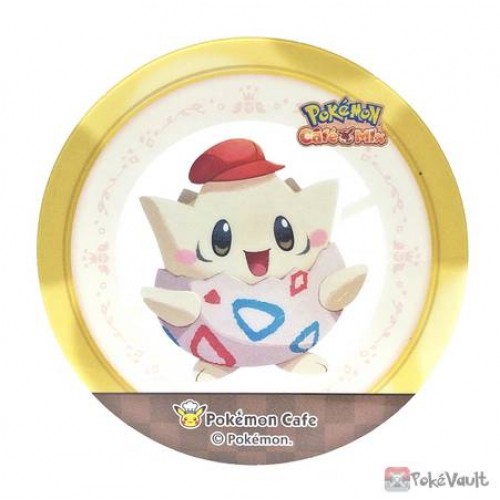 Pokemon Cafe 2020 Togepi Clear Plastic Coaster Prize Series #10