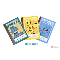 Pokemon 2022 Pikachu Snorlax Wobbuffet Set Of 3 Mini Notebooks Ver. P