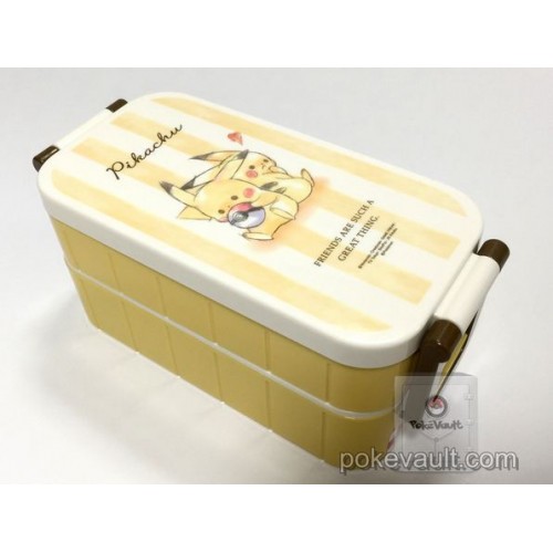 Pokemon Center 17 Pikachu Number 025 Campaign Good Friends Japanese Style Two Level Type Bento Lunch