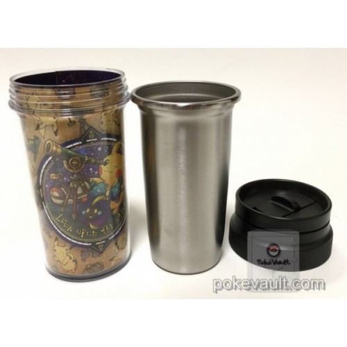 Pokemon Center 17 Look Upon The Stars Pikachu Cosmog Gardevoir Lucario Friends Reversible Tumbler Cup