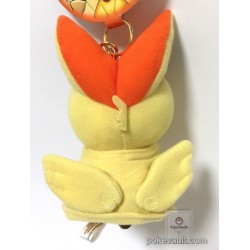 Pokemon Center Tohoku 2017 Renewal Opening Poncho Pikachu Victini Mascot Plush Keychain