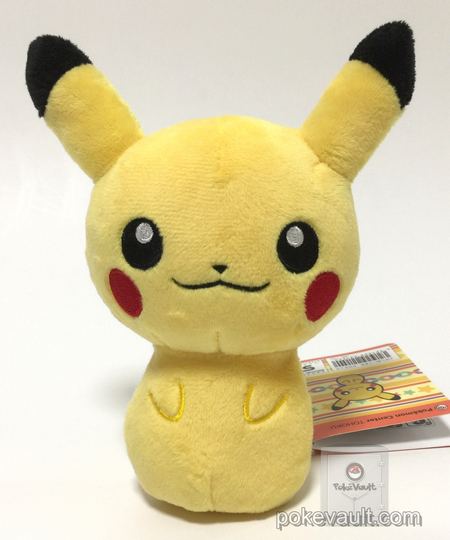 Pokemon Center Tohoku 2017 Renewal Opening Pikachu Kokeshi Plush Toy