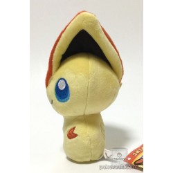 Pokemon Center Tohoku 2017 Renewal Opening Victini Kokeshi Plush Toy