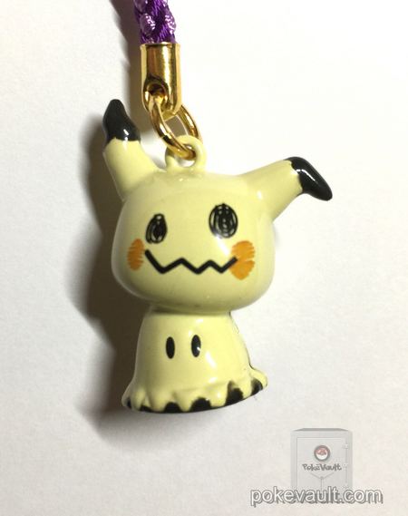 Pokemon Center 2017 Mimikyu Mobile Phone Strap Bell Charm