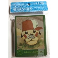 Pokemon Center Card Sleeves Japanese Pikachu Deck Shield Ash's Hat 64pcs 