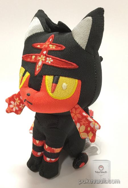 Pokemon Center 2017 Japanese Pattern Campaign #2 Litten Plush Toy