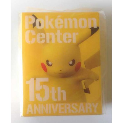 Pokemon Center 2013 15th Anniversary Pikachu Premium Card Deck Box